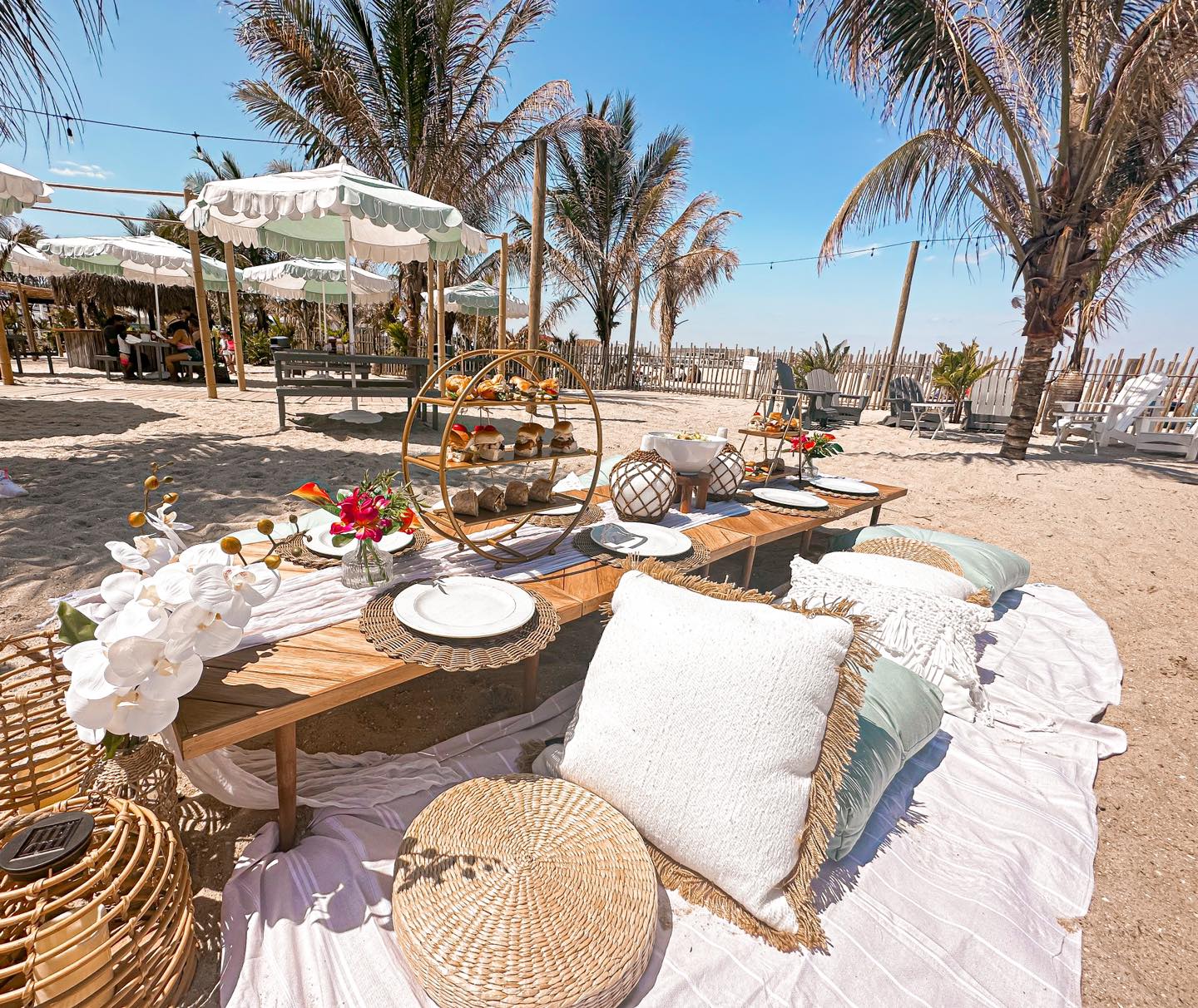 beach picnics at jenks beach in point pleasant beach